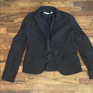Max Studio Black Blazer Tailored Fit Professional Wear